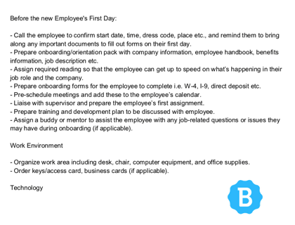 Employee Onboarding Process [Free Template]