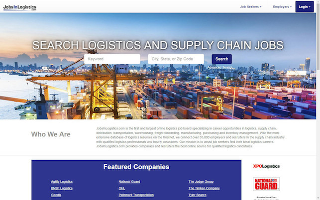 Jobsinlogistics Com Address