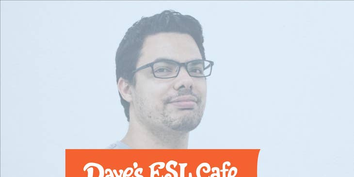 Dave's ESL Cafe logo.