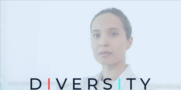 Diversity in Research Jobs logo.