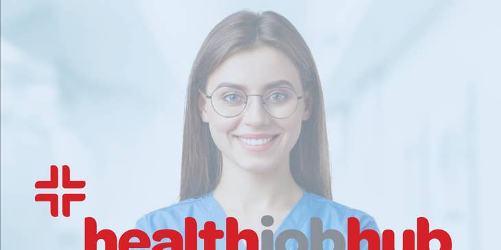 HealthJobHub logo.