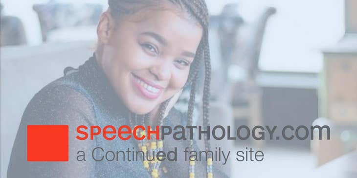 SpeechPathology.com logo.