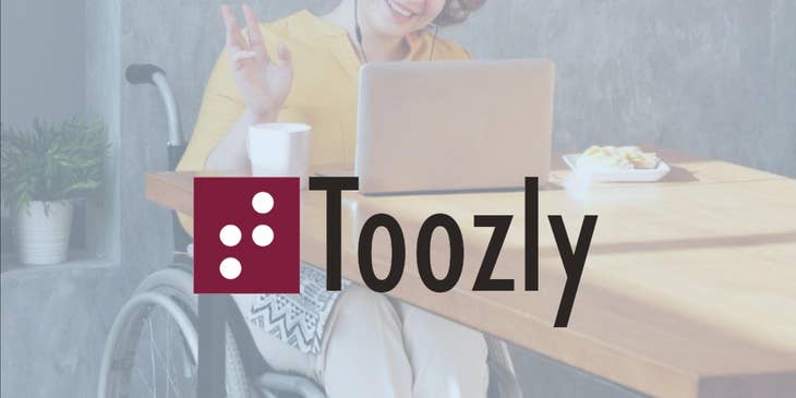 Toozly logo.