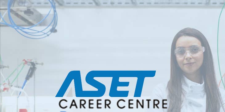 ASET Career Centre logo.