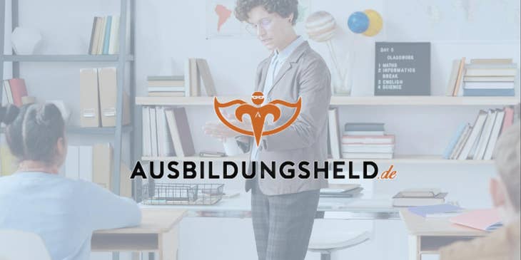 Logo von Ausbildungshelden.de.