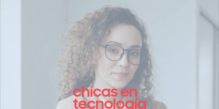 Logo de Chicas en tecnología.
