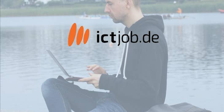 Logo von ictjob.de.