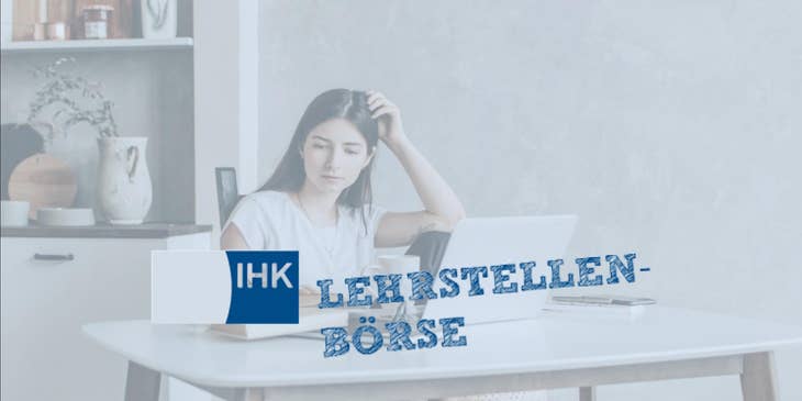 Logo der IHK-Lehrstellenbörse.