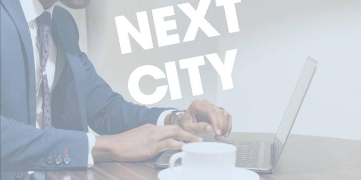 Next City Jobs logo.