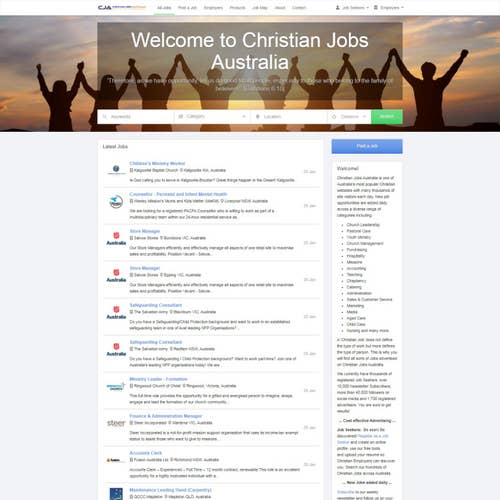 Christian Jobs Database