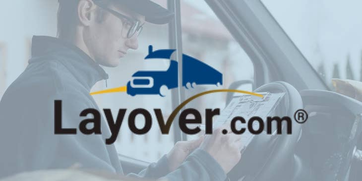 Layover.com logo.