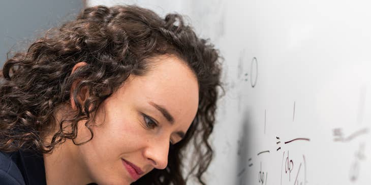 Astrophysicist doing the math of the cosmos