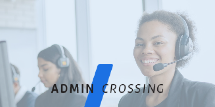 AdminCrossing logo.