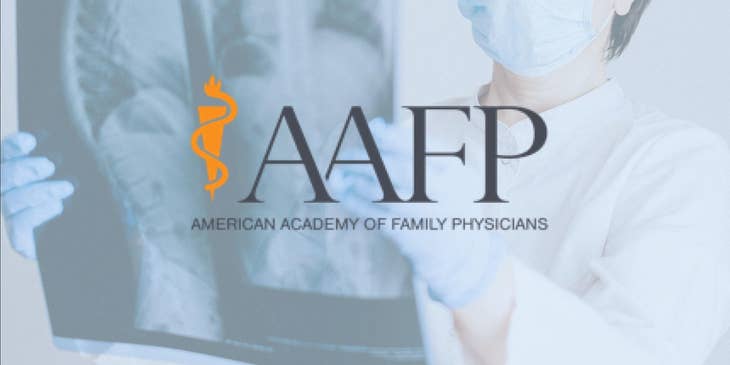 American Academy of Family Physicians (AAFP) logo.