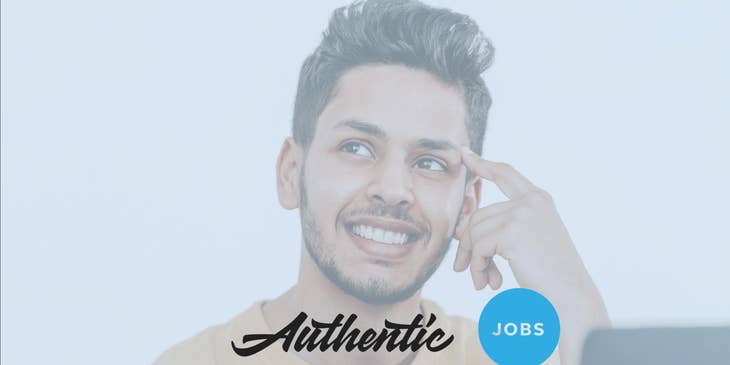 Authentic Jobs logo.