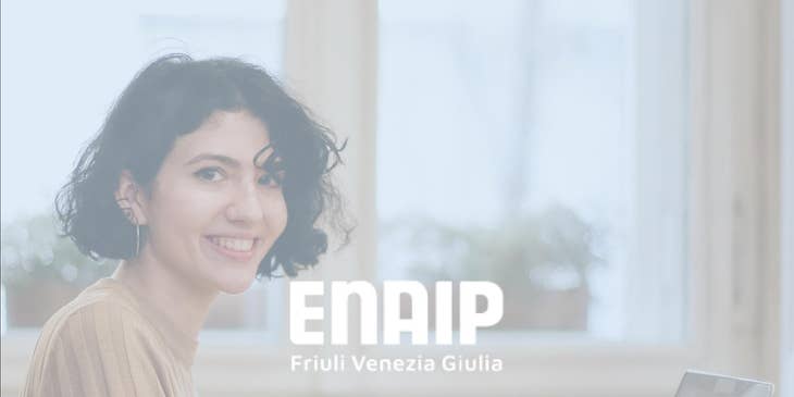 Logo ENAIP Friuli Venezia Giulia.
