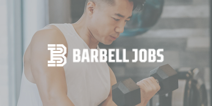 Barbell Jobs logo.