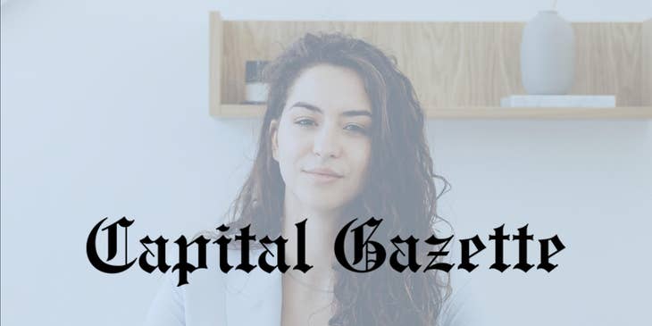 Capital Gazette logo.
