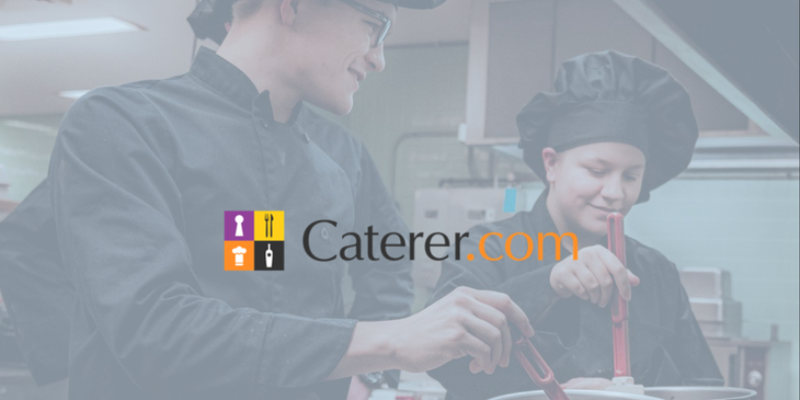 Caterer.com logo.
