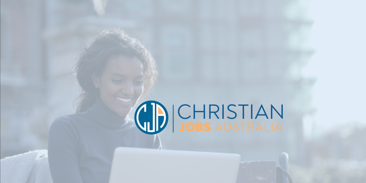 Christian Jobs Australia logo.