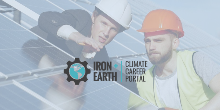 Climate Career Portal logo.