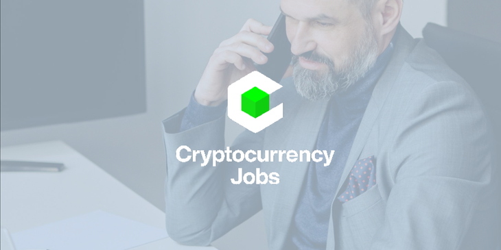 Cryptocurrency Jobs logo.