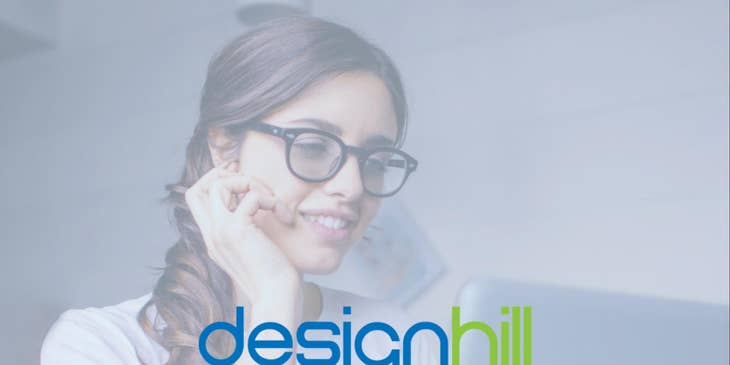 Designhill logo.
