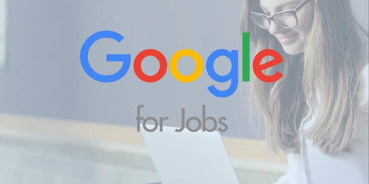 Logo Google for Jobs.