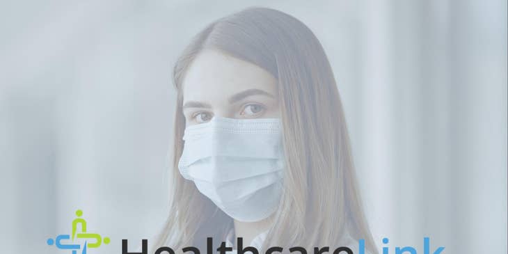 HealthcareLink logo.