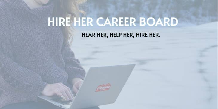 Hire Her Career Board logo.