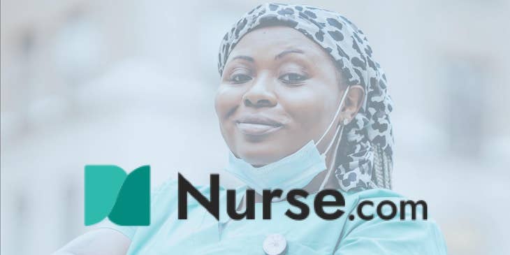 Nurse.com logo.