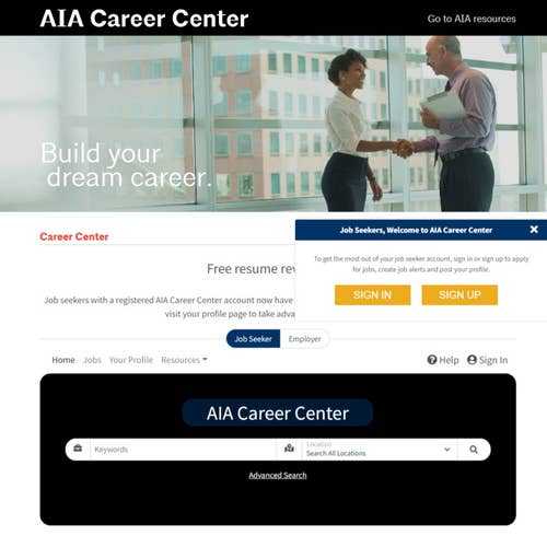 AIA Career Center