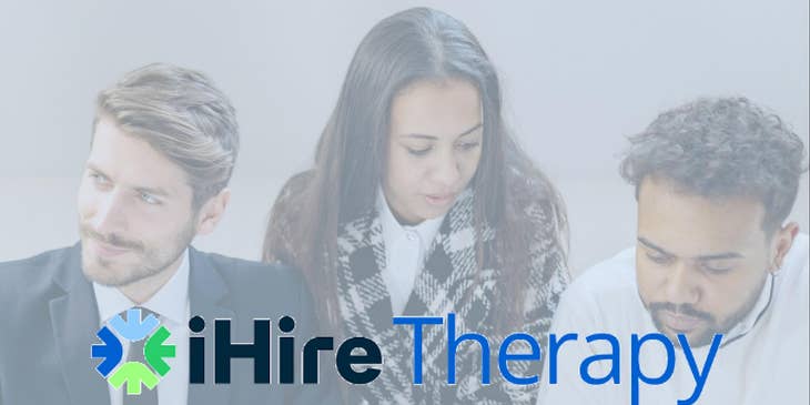 iHireTherapy logo.