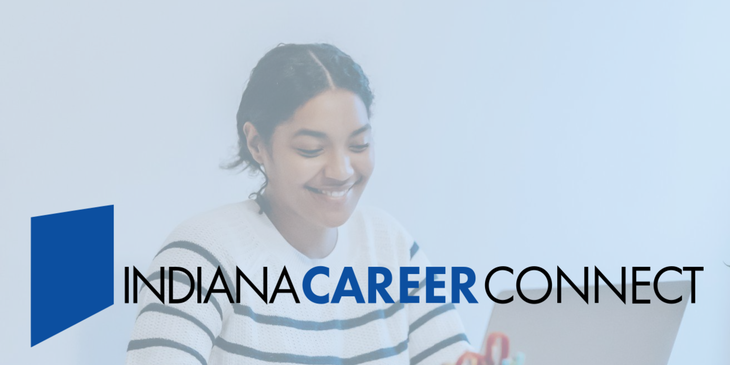 Indiana Career Connect logo.