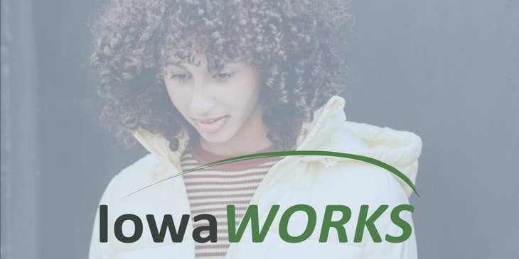 IowaWORKS logo.