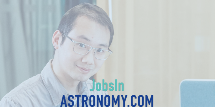 Jobs in Astronomy logo.