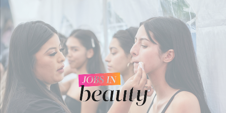 Jobs in Beauty logo.