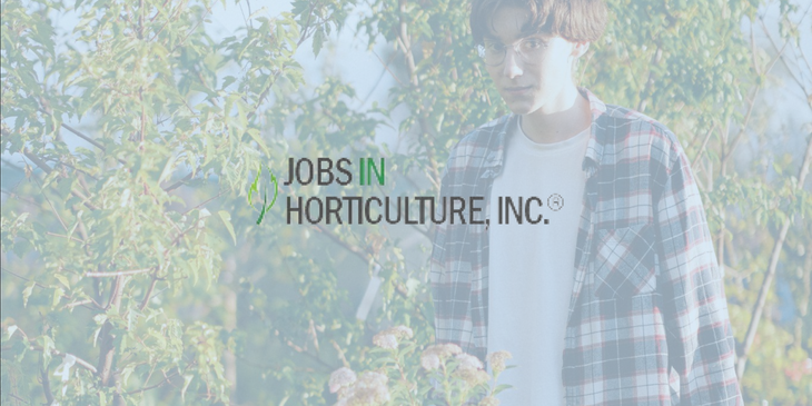 Jobs in Horticulture logo.