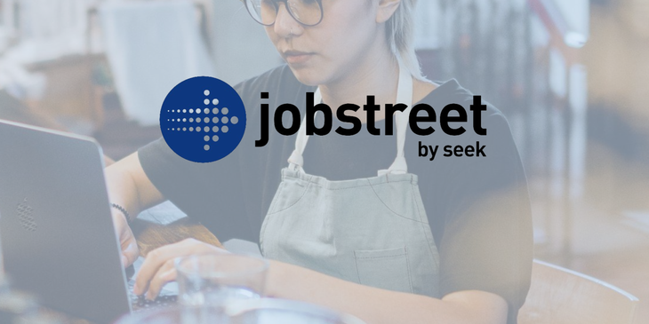 JobStreet logo.