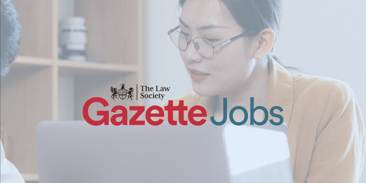 Law Gazette Jobs logo.