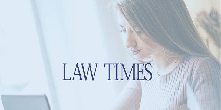 Law Times logo.