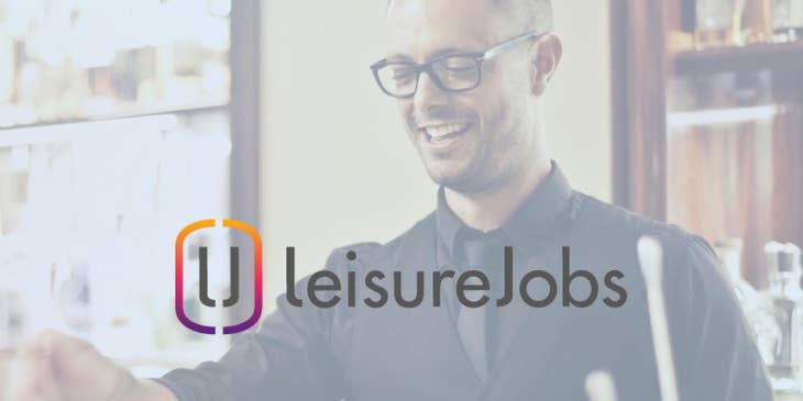 Leisurejobs logo.