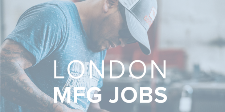 LondonMfgJobs.com logo.