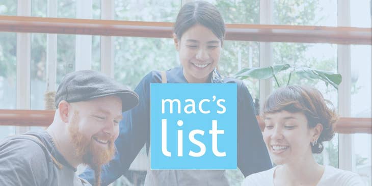 Mac's List logo.