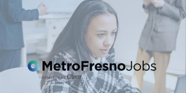 MetroFresnoJobs.com logo.