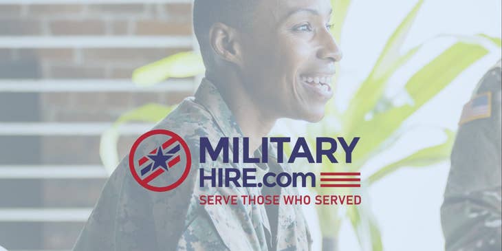 Military Hire logo.