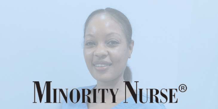 Minority Nurse Logo.