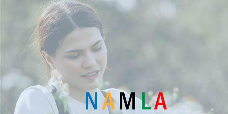 NAMLA logo.