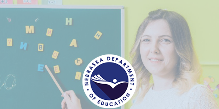 NDE Teach In Nebraska logo.