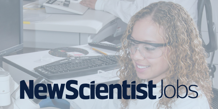 New Scientist Jobs logo.